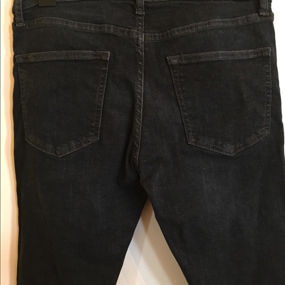 Topshop Super Spray On Black Skinny Jeans - Picture 4 of 8